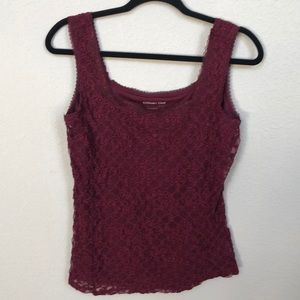 Coldwater Creek lace tank top